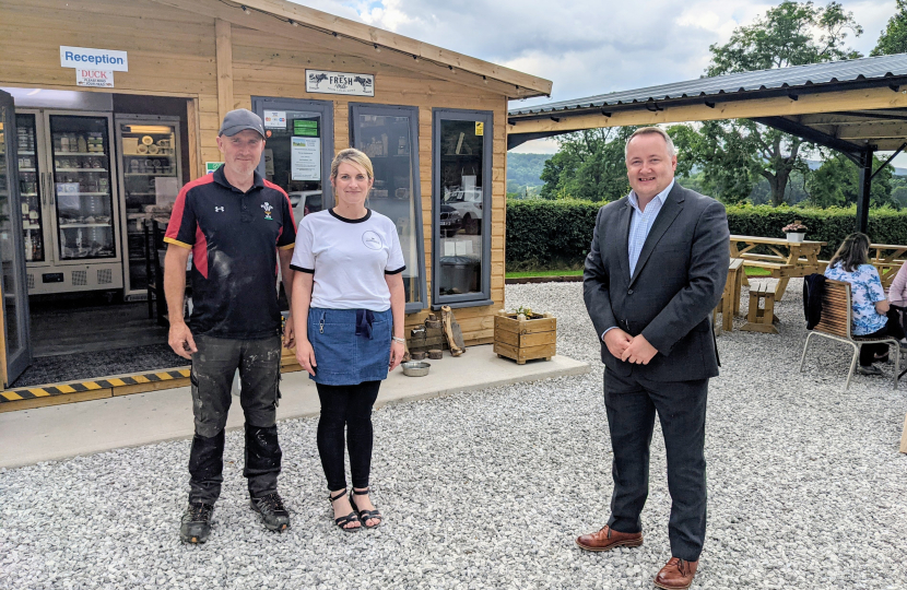 Thriving Denbighshire Caravan Park praised 