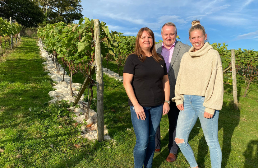 Award winning vineyard going from strength to strength