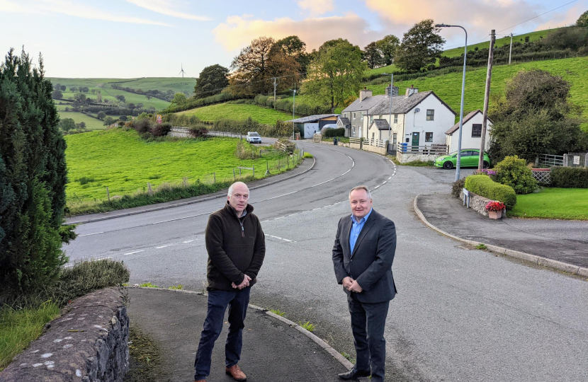 Denbighshire residents still waiting for road improvements on dangerous bends