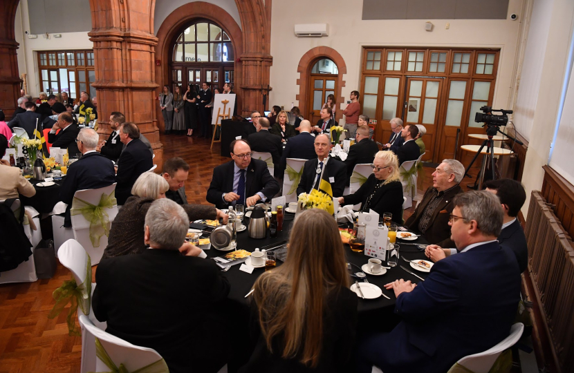 Guests representing 25 nations attend Welsh Parliamentary Prayer Breakfast