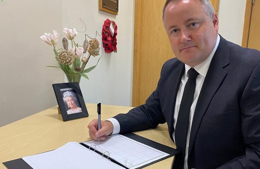 People encouraged to sign Books of Condolence for Her Majesty Queen Elizabeth II