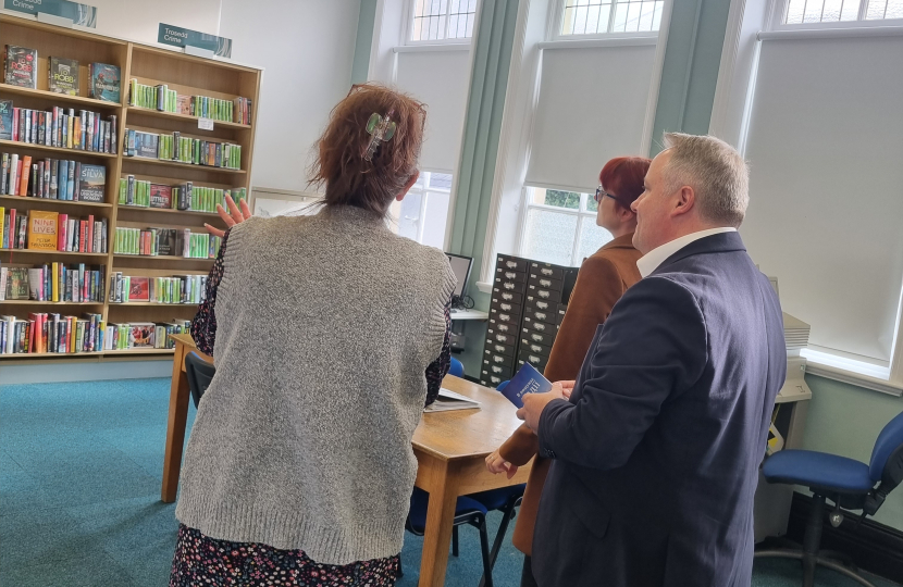 Colwyn Bay Library praised in Senedd in Libraries Week