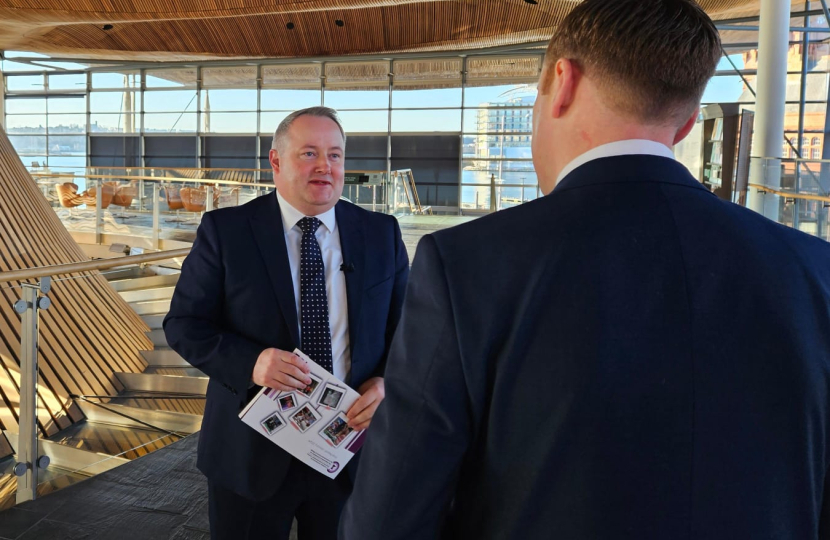 Cyhoeddi Ffiniau newydd y Senedd