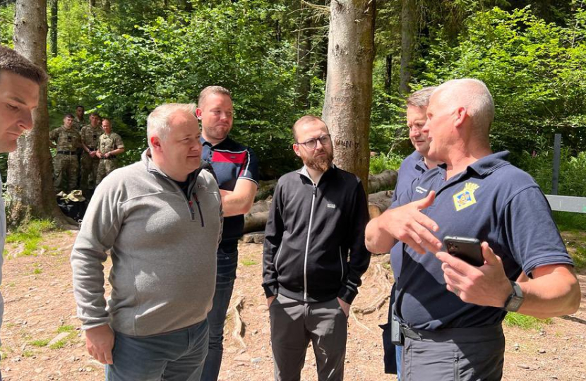 Royal Navy “hidden gem” training facility praised by MS put through his paces