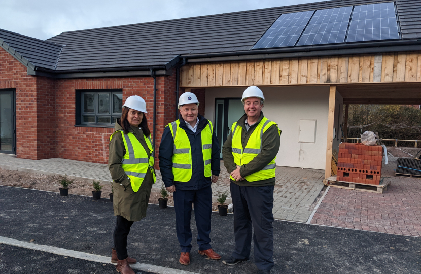 Ruthin housing development praised for innovative technology 