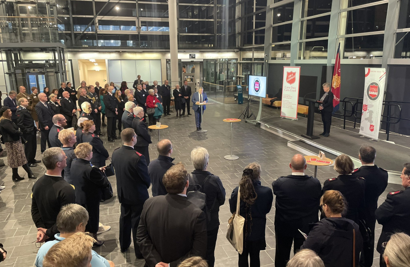 Senedd event celebrates 150 years of The Salvation Army in Wales 