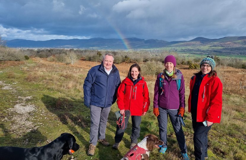 MS encourages people to take part in Ruthin ‘Paths to Wellbeing’ walk