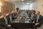 MS welcomes visitors from Royal College of Defence Studies to the Senedd