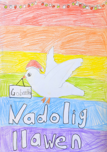 Card competition winner depicts message of hope in difficult times