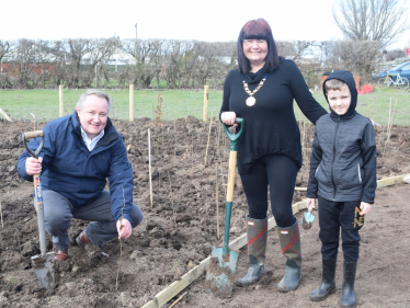 MS helps create new Tiny Forest in Kinmel Bay