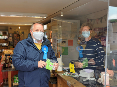 Community shops praised for their role during the pandemic