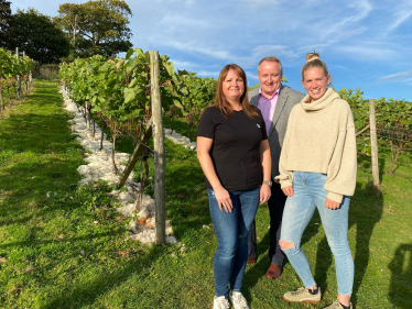 Award winning vineyard going from strength to strength