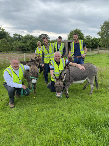 Successful Denbighshire family business offers new donkey experience 