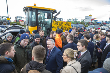 MS backs North Wales farmers