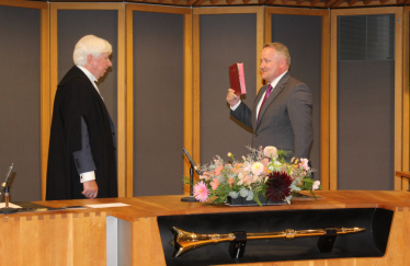 MS swears Oath of Allegiance to King Charles III