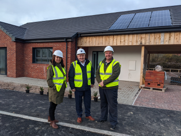 Ruthin housing development praised for innovative technology 