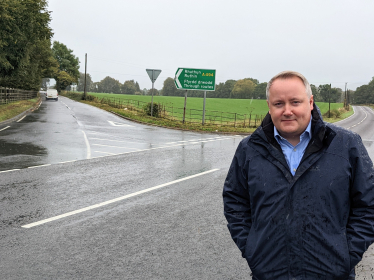 Fresh calls for urgent improvements on dangerous Denbighshire road following accident