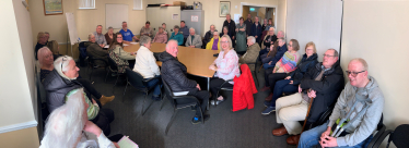 Poor condition of Sandy Cove raised in Senedd